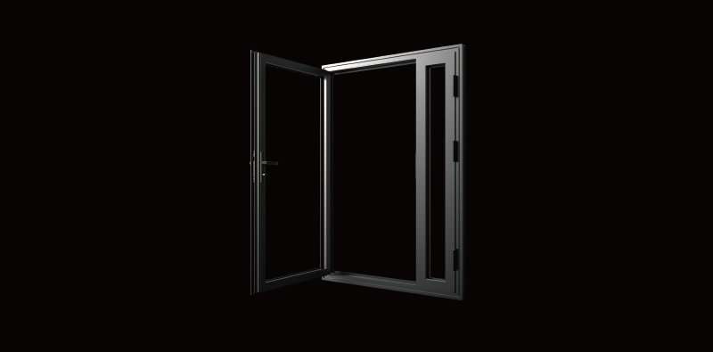 Suitable for a wide range of door scheme