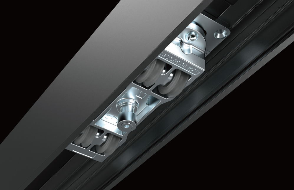 Double bearing roller & Upper locating roller